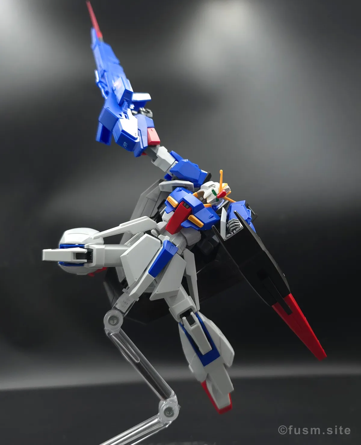 【レビュー】HGUC Z(ゼータ)ガンダム|エボリューションプロジェクト第1弾 ポージング 19