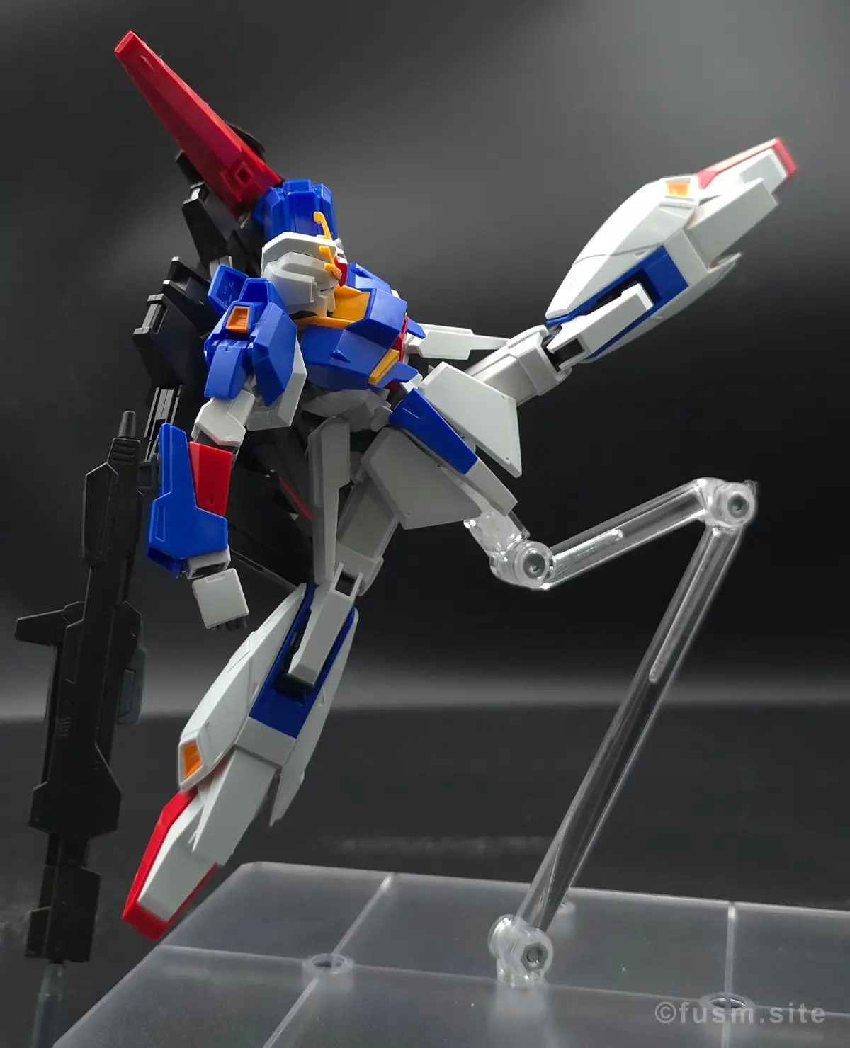【レビュー】HGUC Z(ゼータ)ガンダム|エボリューションプロジェクト第1弾 ポージング 22