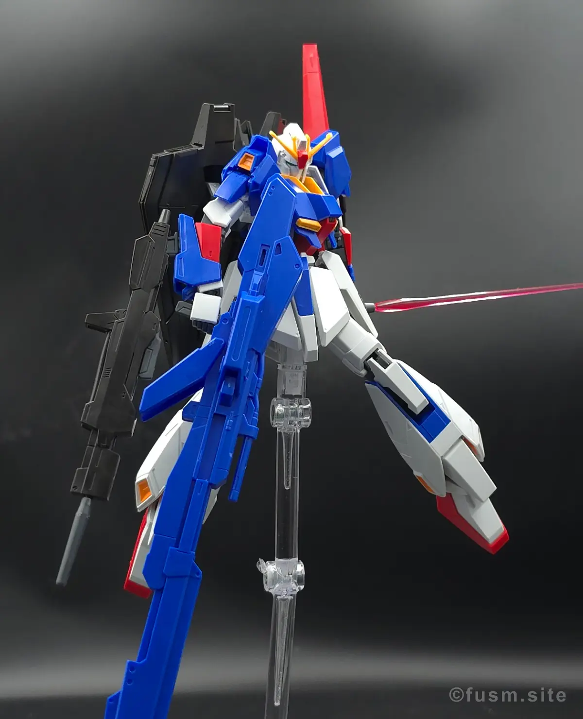 【レビュー】HGUC Z(ゼータ)ガンダム|エボリューションプロジェクト第1弾 ポージング 25