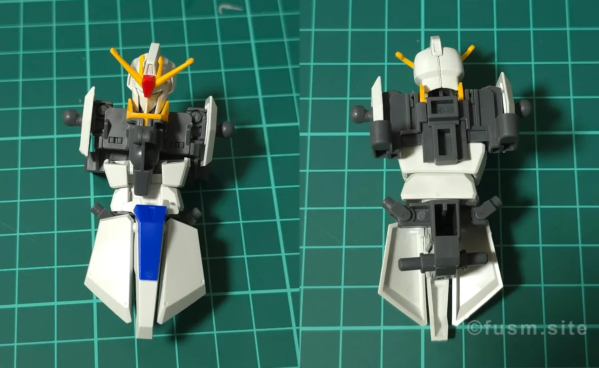 【レビュー】HGUC Z(ゼータ)ガンダム|エボリューションプロジェクト第1弾 変形 01