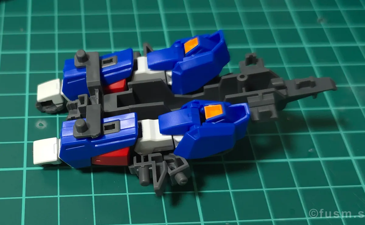 【レビュー】HGUC Z(ゼータ)ガンダム|エボリューションプロジェクト第1弾 変形 02