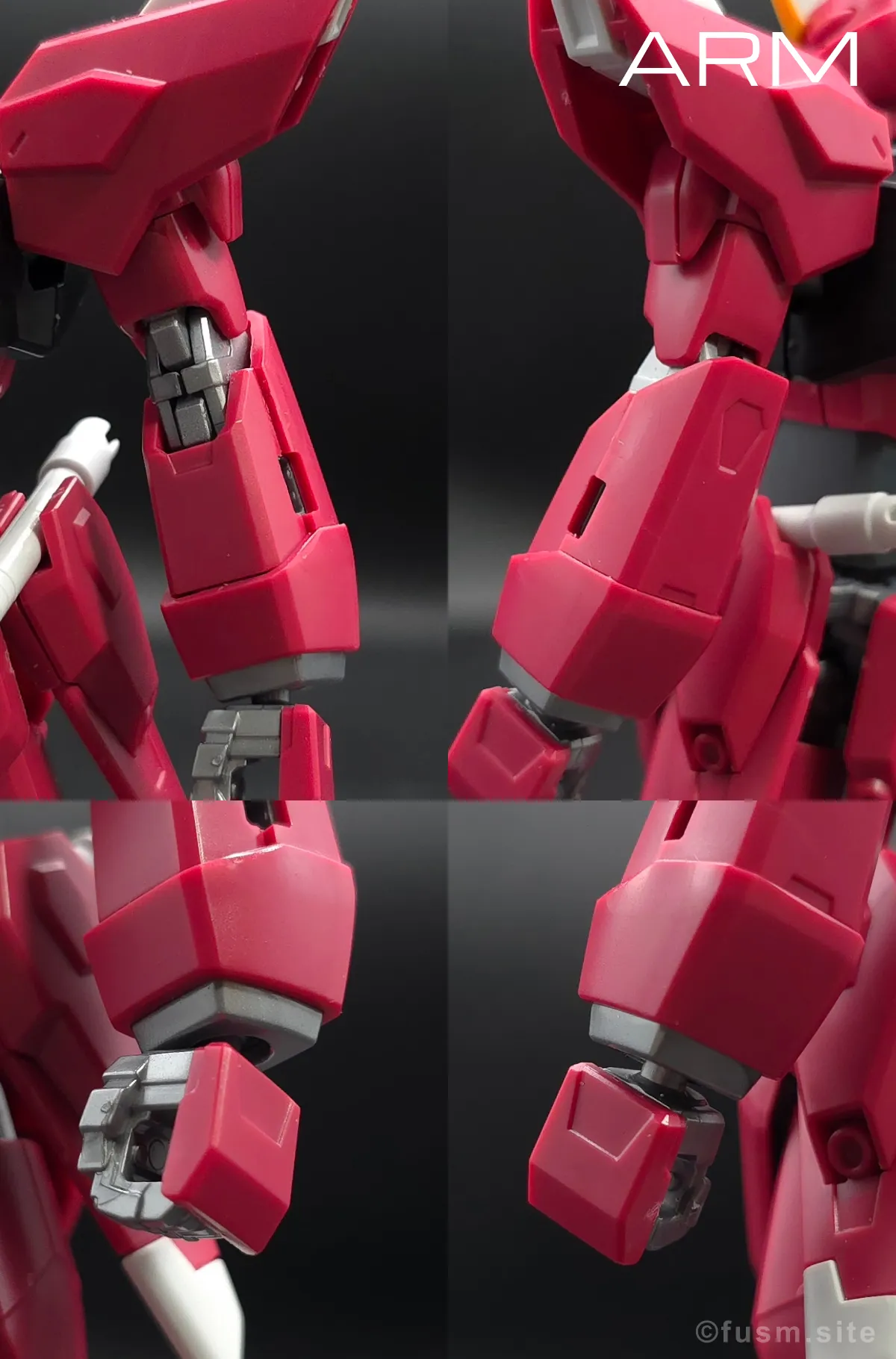 【レビュー】HG インフィニットジャスティスガンダム弐式｜違いは？ 腕部ディテール 01