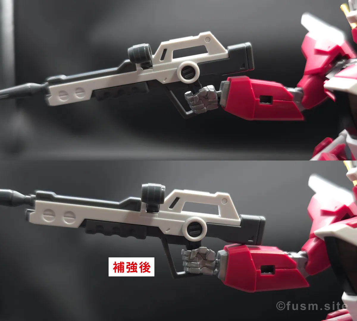 【レビュー】HG インフィニットジャスティスガンダム弐式｜違いは？ 耐久力が弱い箇所 01
