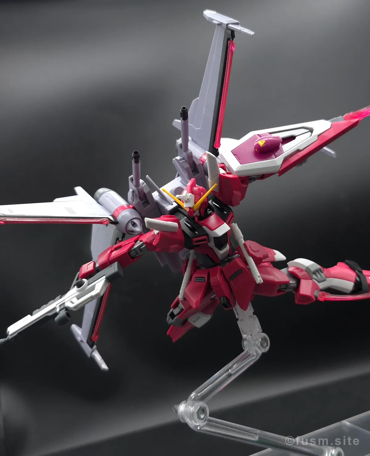 【レビュー】HG インフィニットジャスティスガンダム弐式｜違いは？ ポージング 06