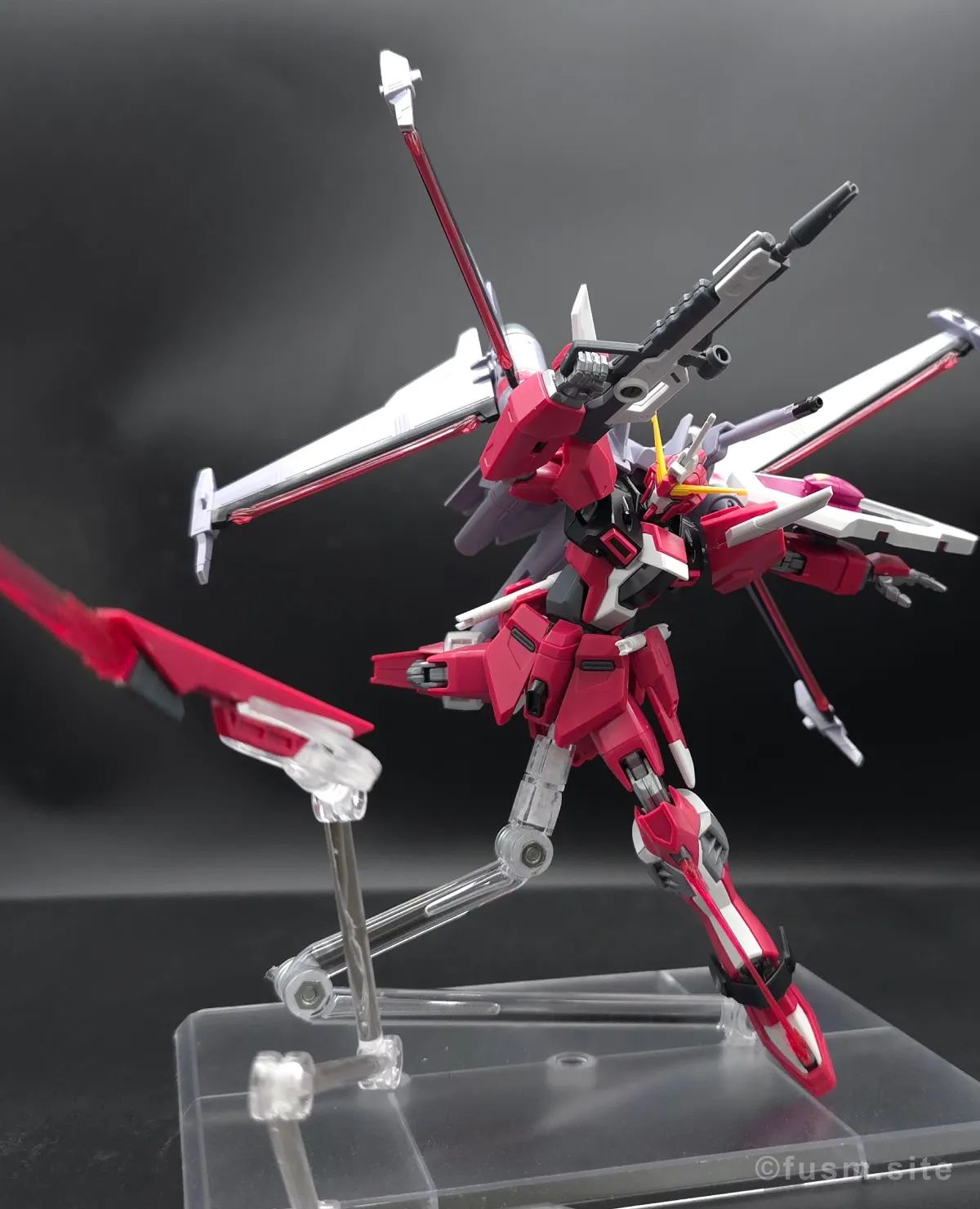 【レビュー】HG インフィニットジャスティスガンダム弐式｜違いは？ ポージング 07