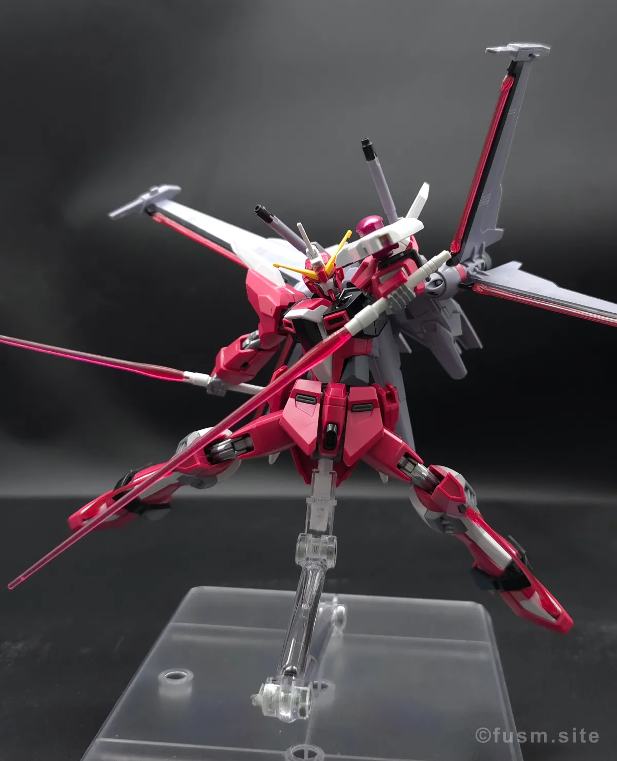 【レビュー】HG インフィニットジャスティスガンダム弐式｜違いは？ ポージング 08
