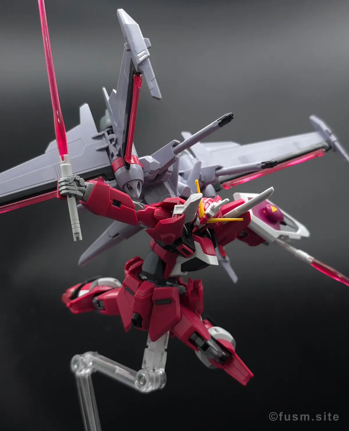 【レビュー】HG インフィニットジャスティスガンダム弐式｜違いは？ ポージング 10