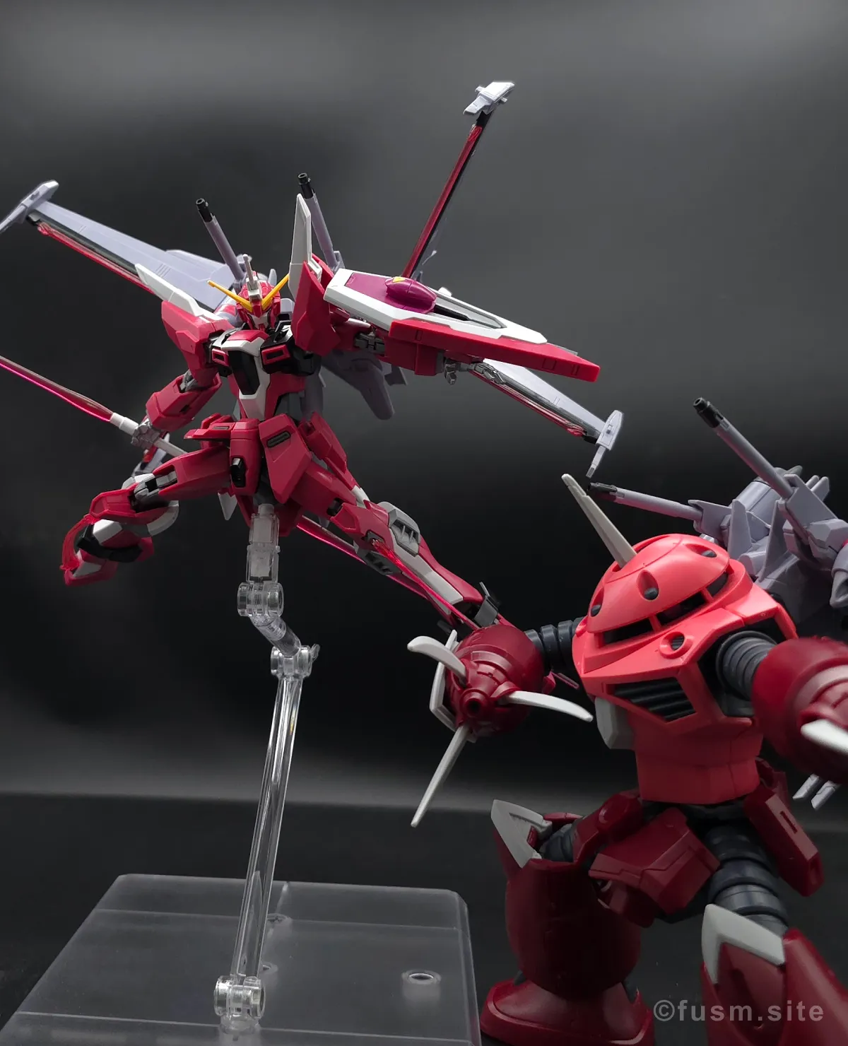 【レビュー】HG インフィニットジャスティスガンダム弐式｜違いは？ ポージング 12