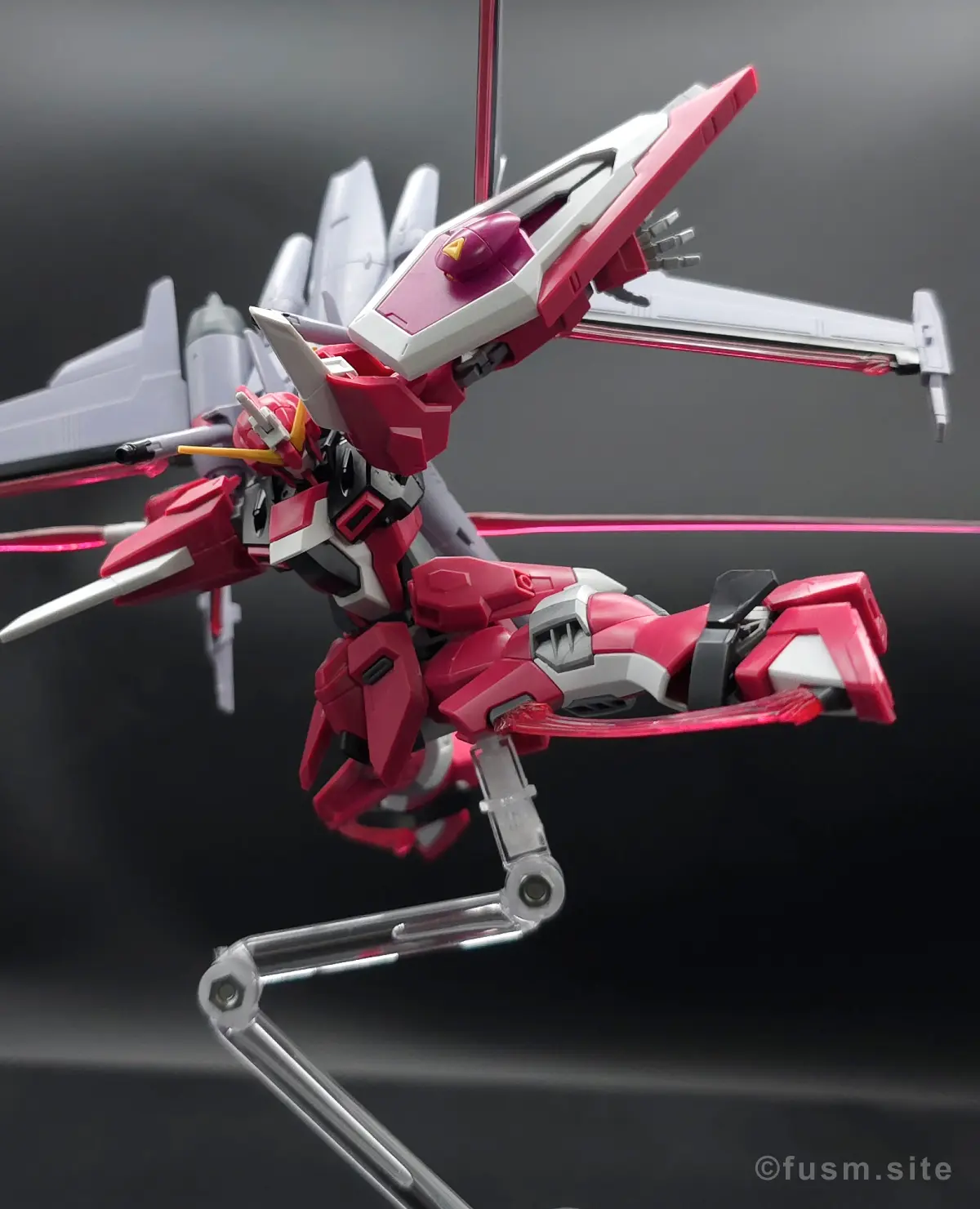 【レビュー】HG インフィニットジャスティスガンダム弐式｜違いは？ ポージング 14