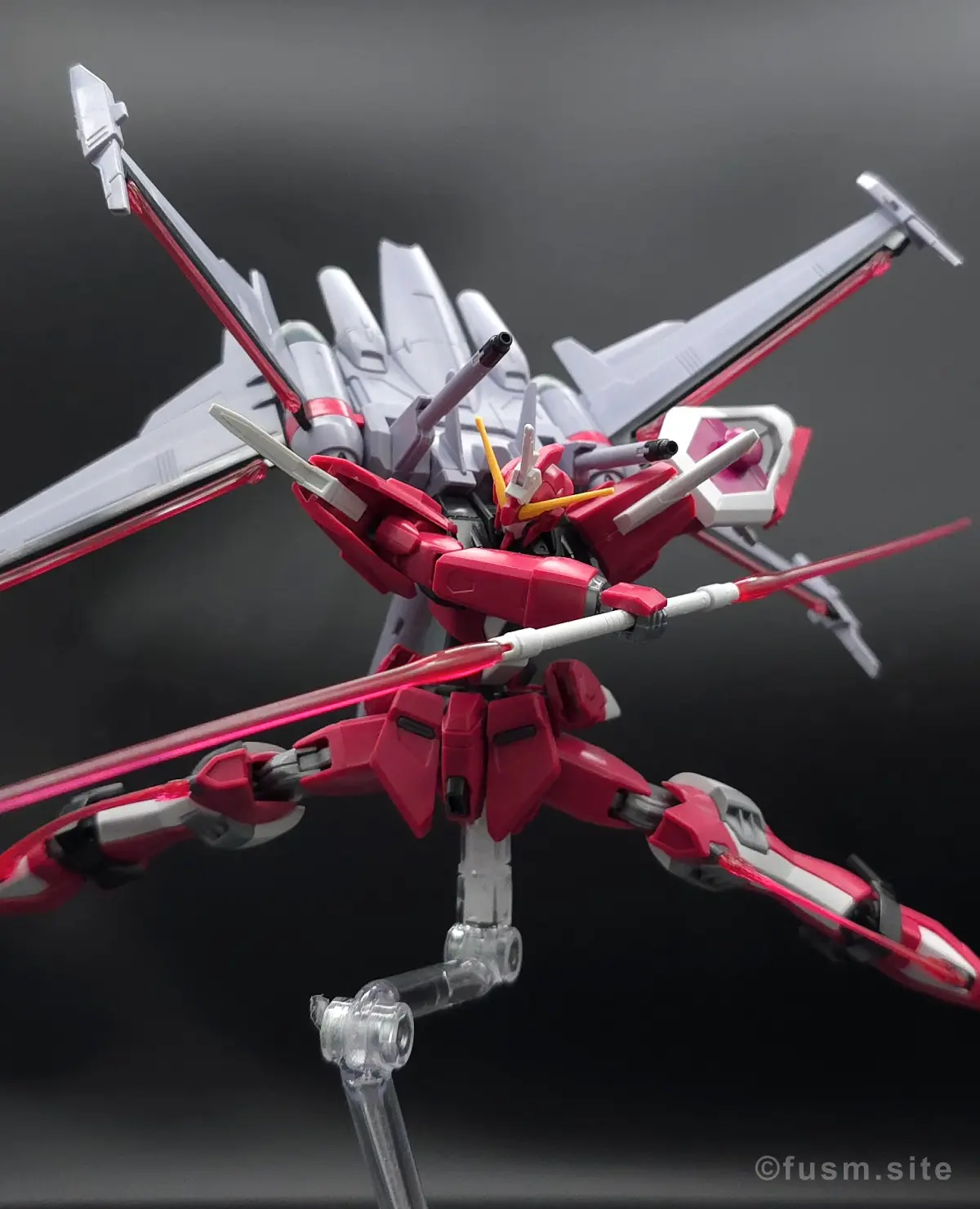 【レビュー】HG インフィニットジャスティスガンダム弐式｜違いは？ ポージング 15