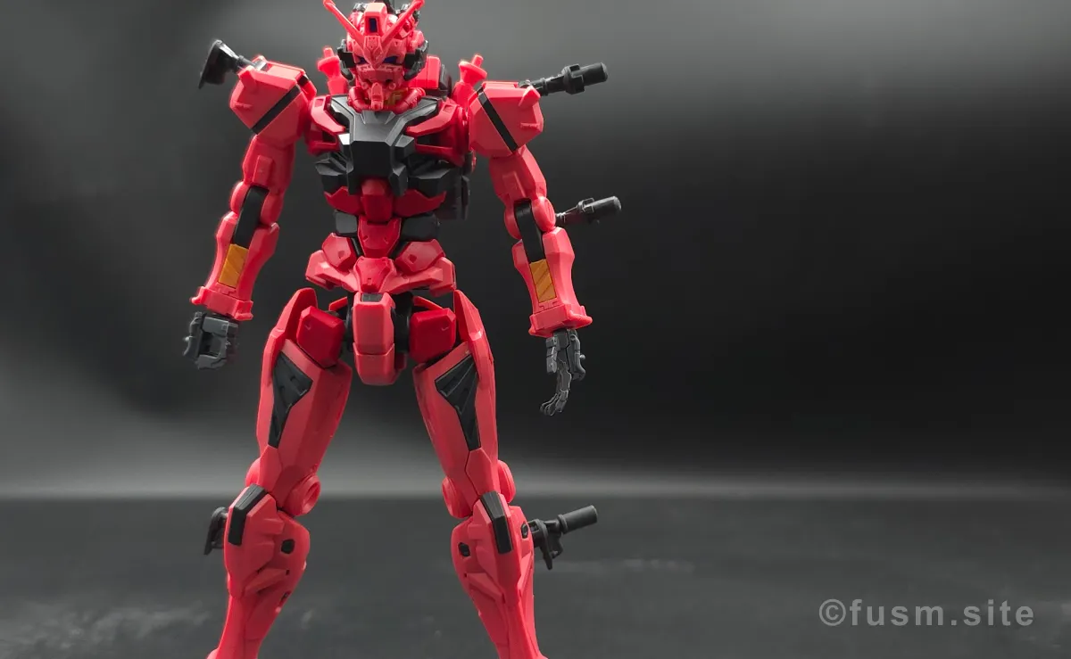 【HG 赤いガンダム レビュー】プレイバリュー激高ガンプラ! 武装 11