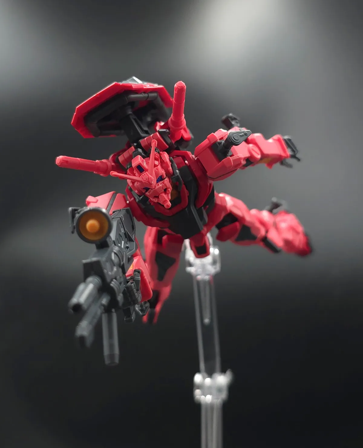 【HG 赤いガンダム レビュー】プレイバリュー激高ガンプラ! ポージング 03