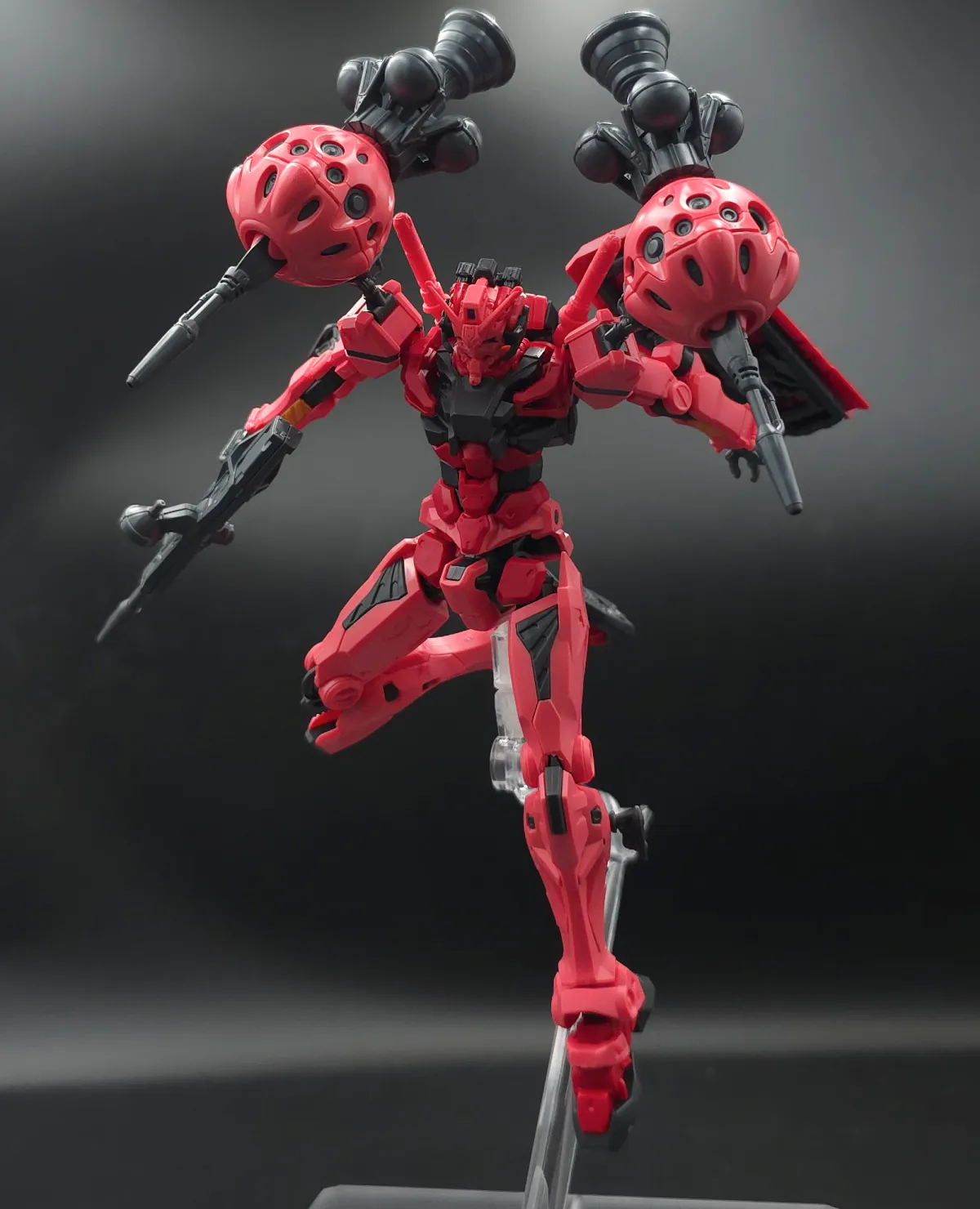 【HG 赤いガンダム レビュー】プレイバリュー激高ガンプラ! ポージング 09