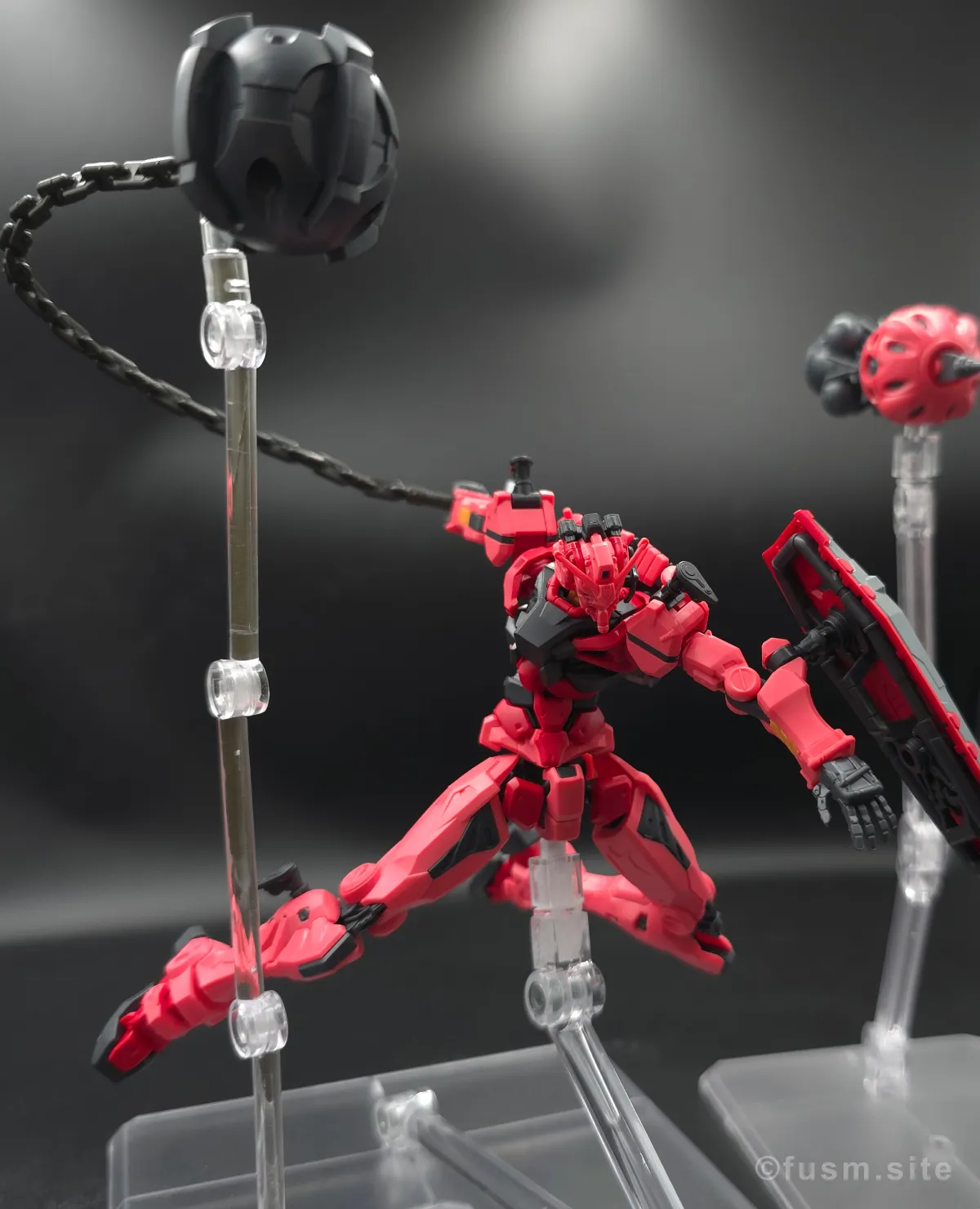 【HG 赤いガンダム レビュー】プレイバリュー激高ガンプラ! ポージング 21