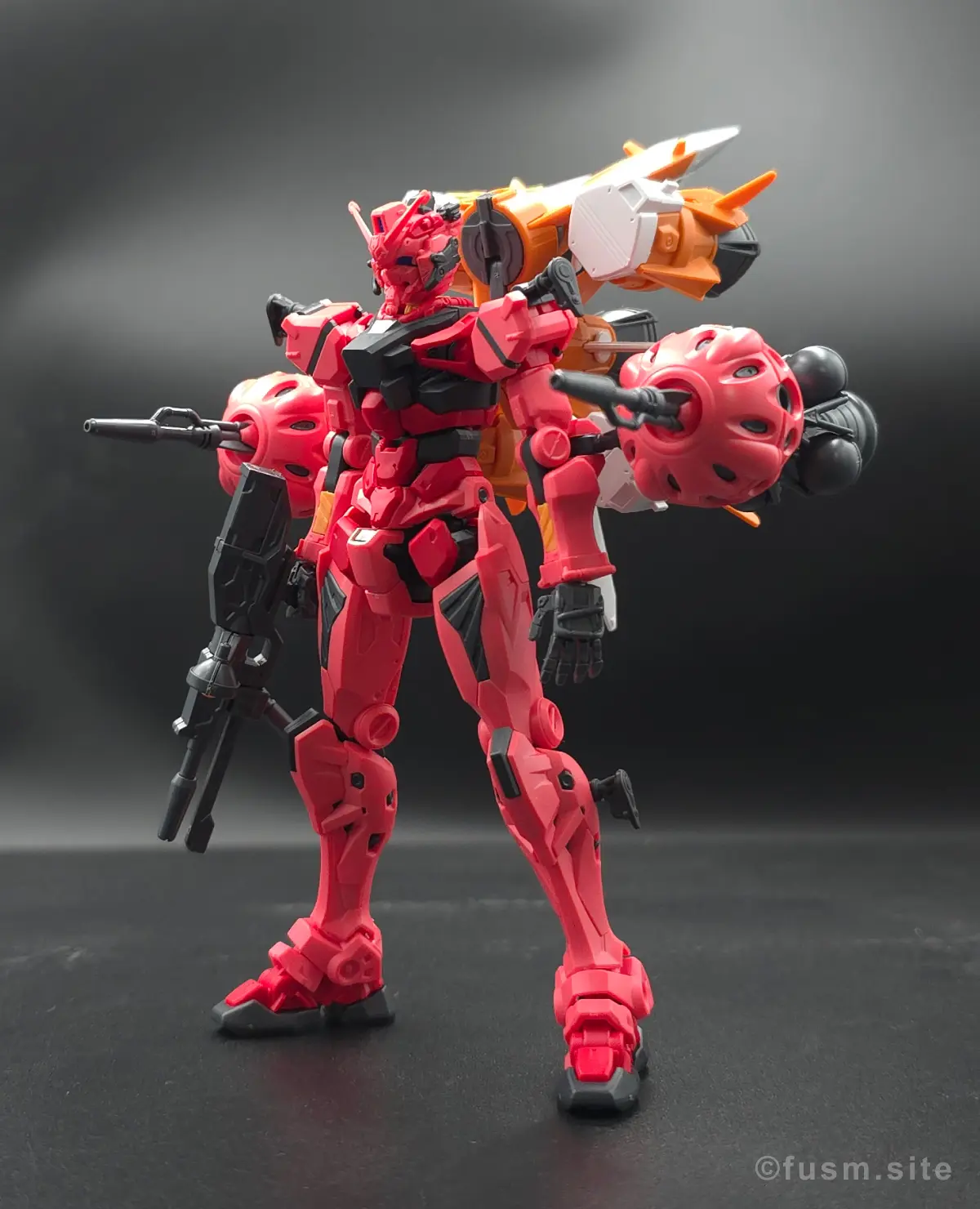 【HG 赤いガンダム レビュー】プレイバリュー激高ガンプラ! ポージング 32