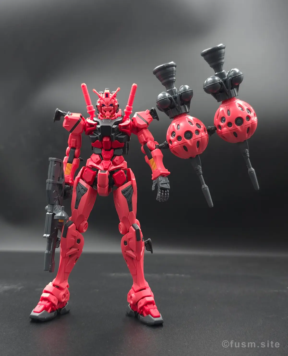 【HG 赤いガンダム レビュー】プレイバリュー激高ガンプラ! ポージング 34