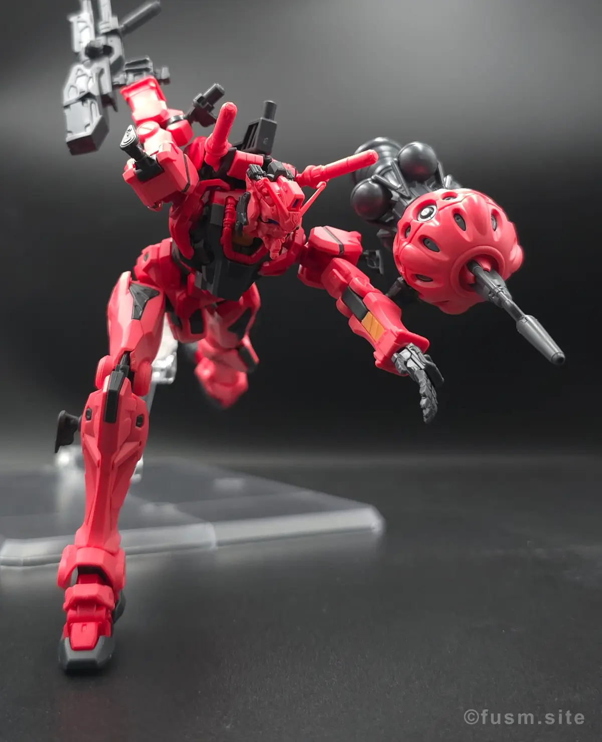 【HG 赤いガンダム レビュー】プレイバリュー激高ガンプラ! ポージング 36
