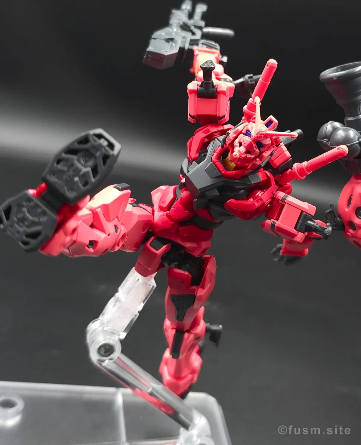 【HG 赤いガンダム レビュー】プレイバリュー激高ガンプラ! ポージング 37