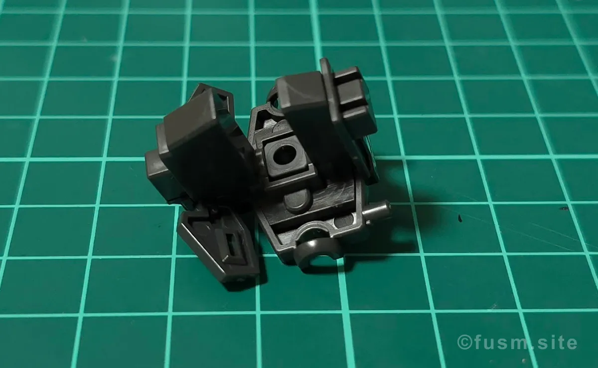 【レビュー】HG ガンダムサバーニャ(最終決戦仕様) パーツ・構造・組み立て 08