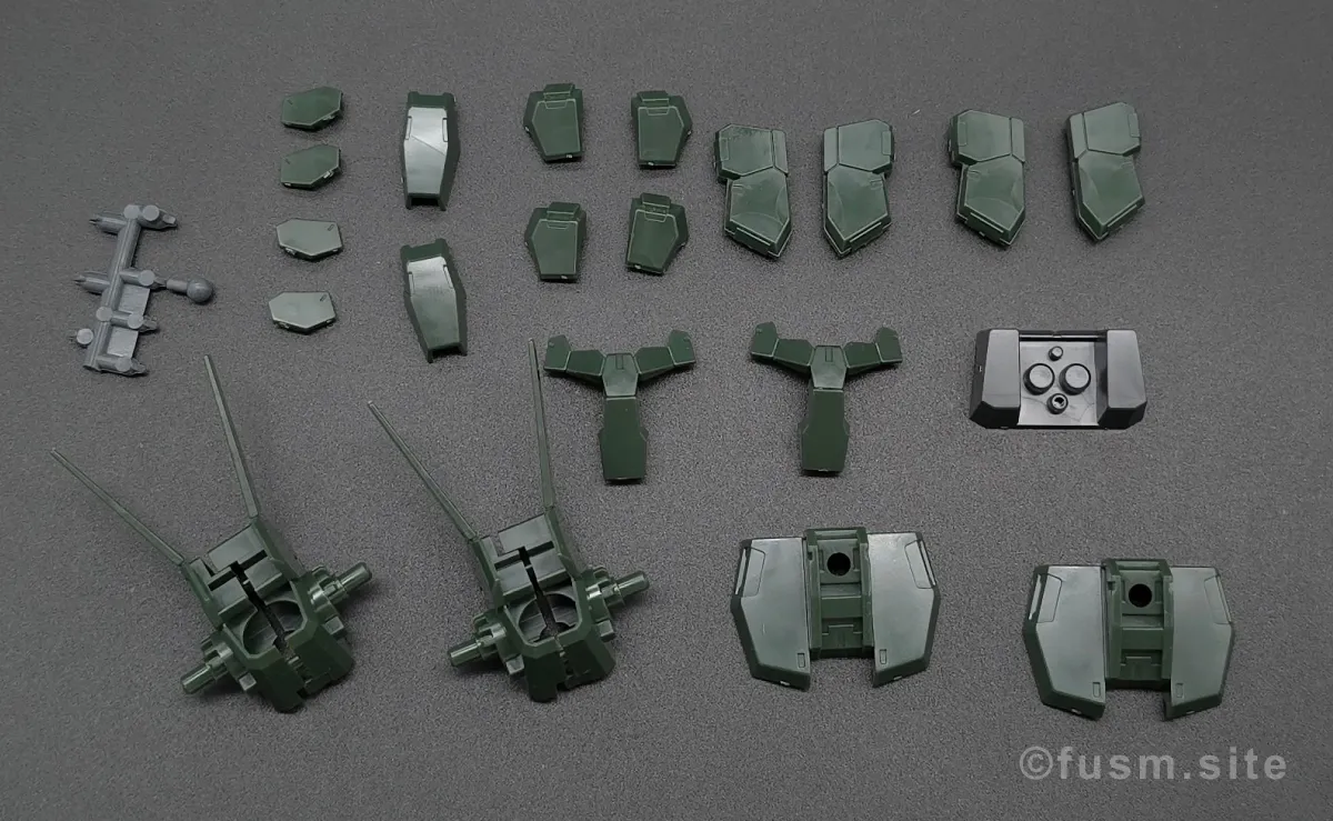 【レビュー】HG ガンダムサバーニャ(最終決戦仕様) パーツ・構造・組み立て 10
