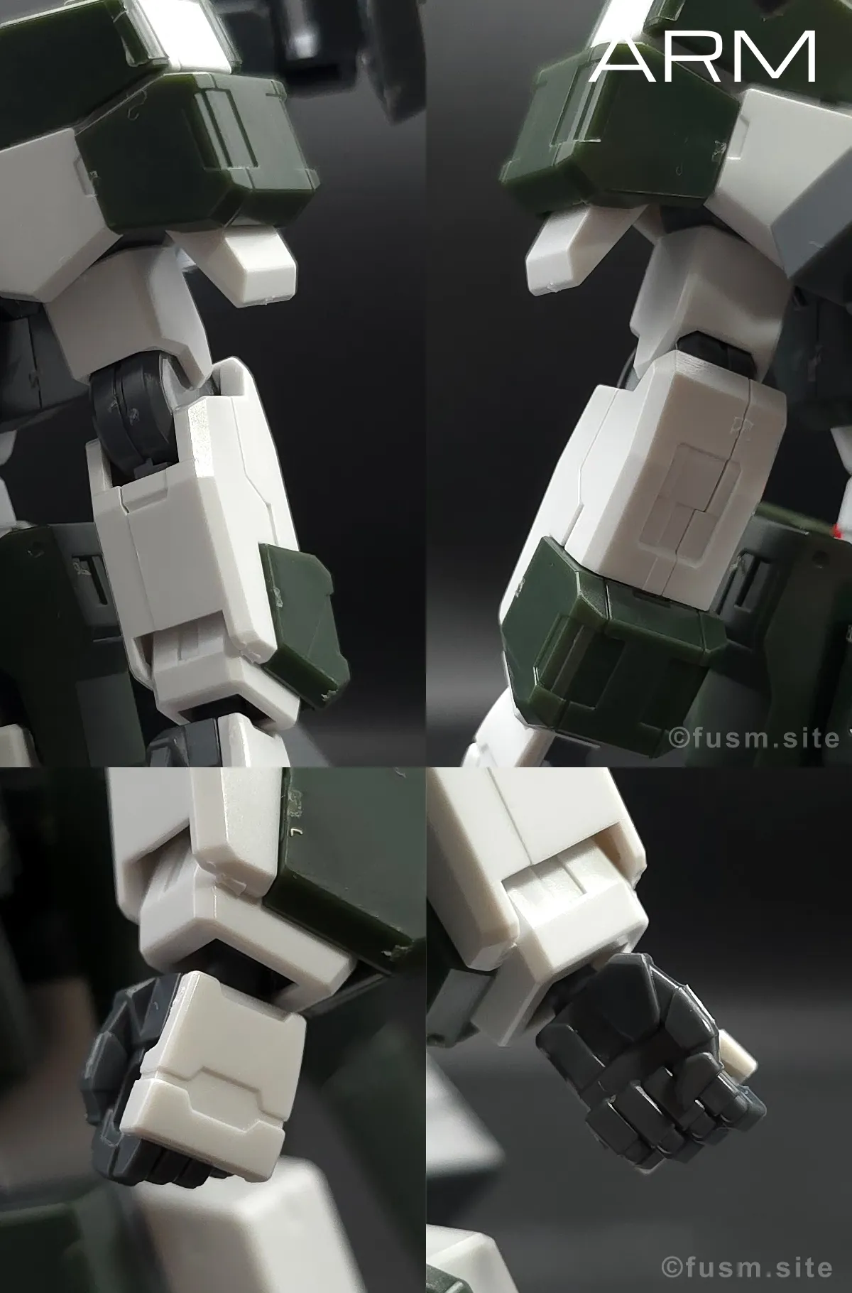 【レビュー】HG ガンダムサバーニャ(最終決戦仕様) 腕部ディテール 01