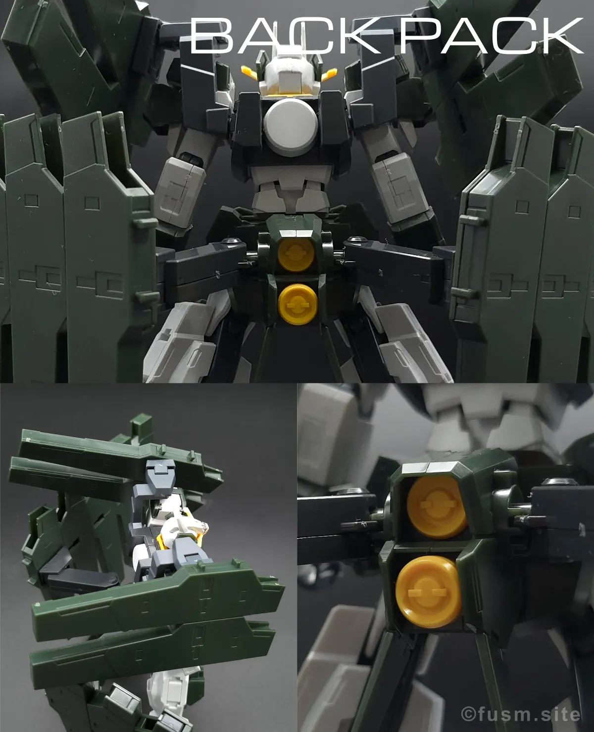 【レビュー】HG ガンダムサバーニャ(最終決戦仕様) バックパックレビュー 01