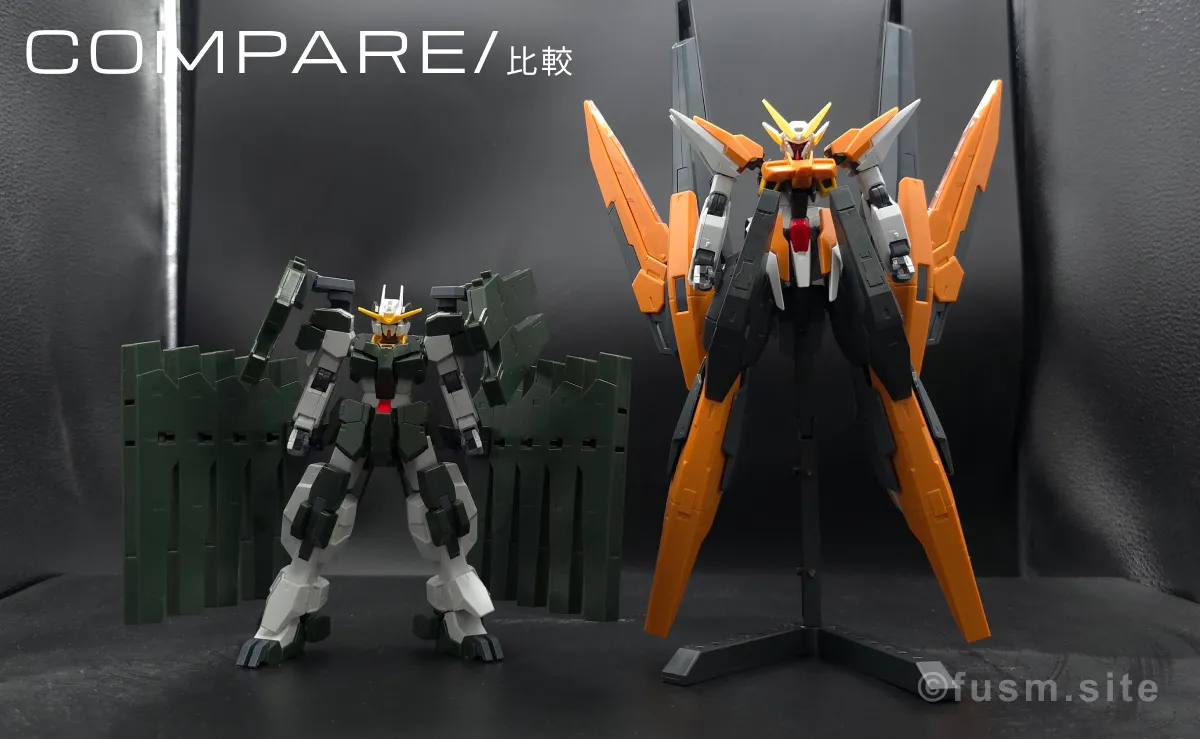 【レビュー】HG ガンダムサバーニャ(最終決戦仕様) 比較 01