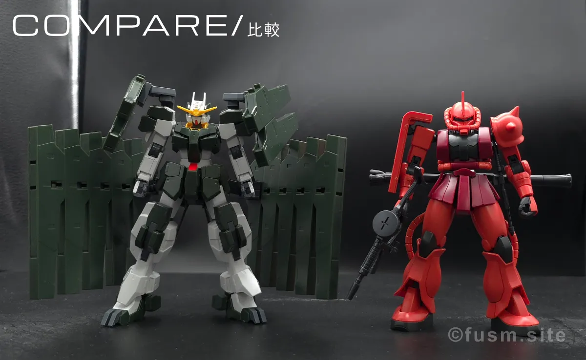 【レビュー】HG ガンダムサバーニャ(最終決戦仕様) 比較 03