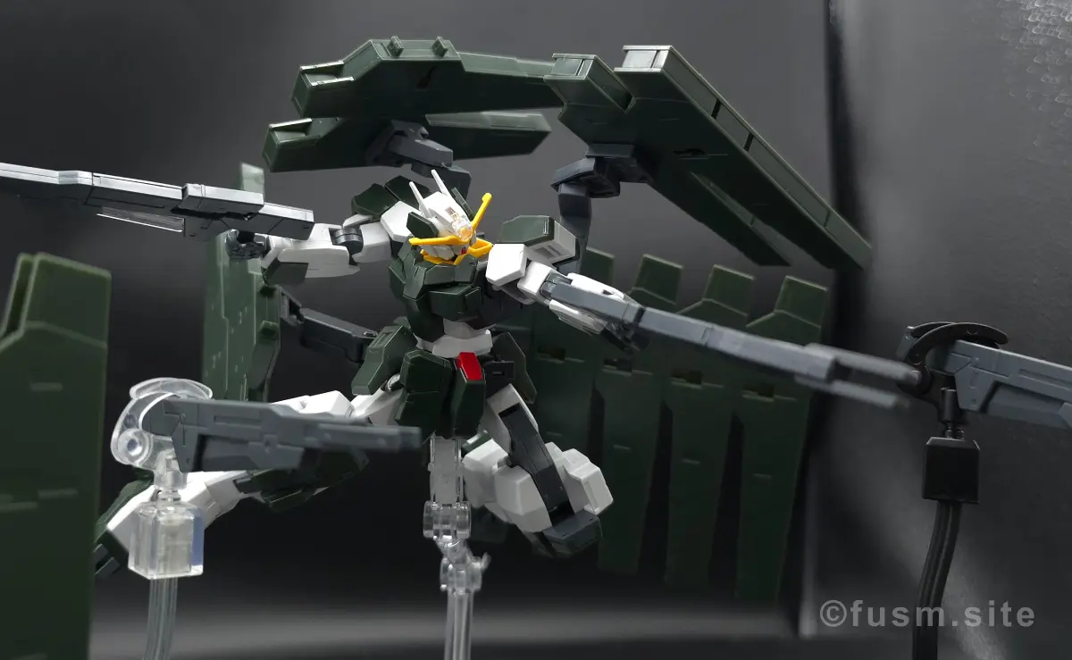 【レビュー】HG ガンダムサバーニャ(最終決戦仕様) ポージング 18
