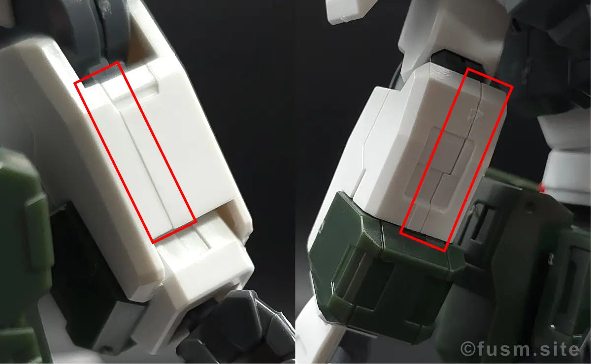 【レビュー】HG ガンダムサバーニャ(最終決戦仕様) 合わせ目 01