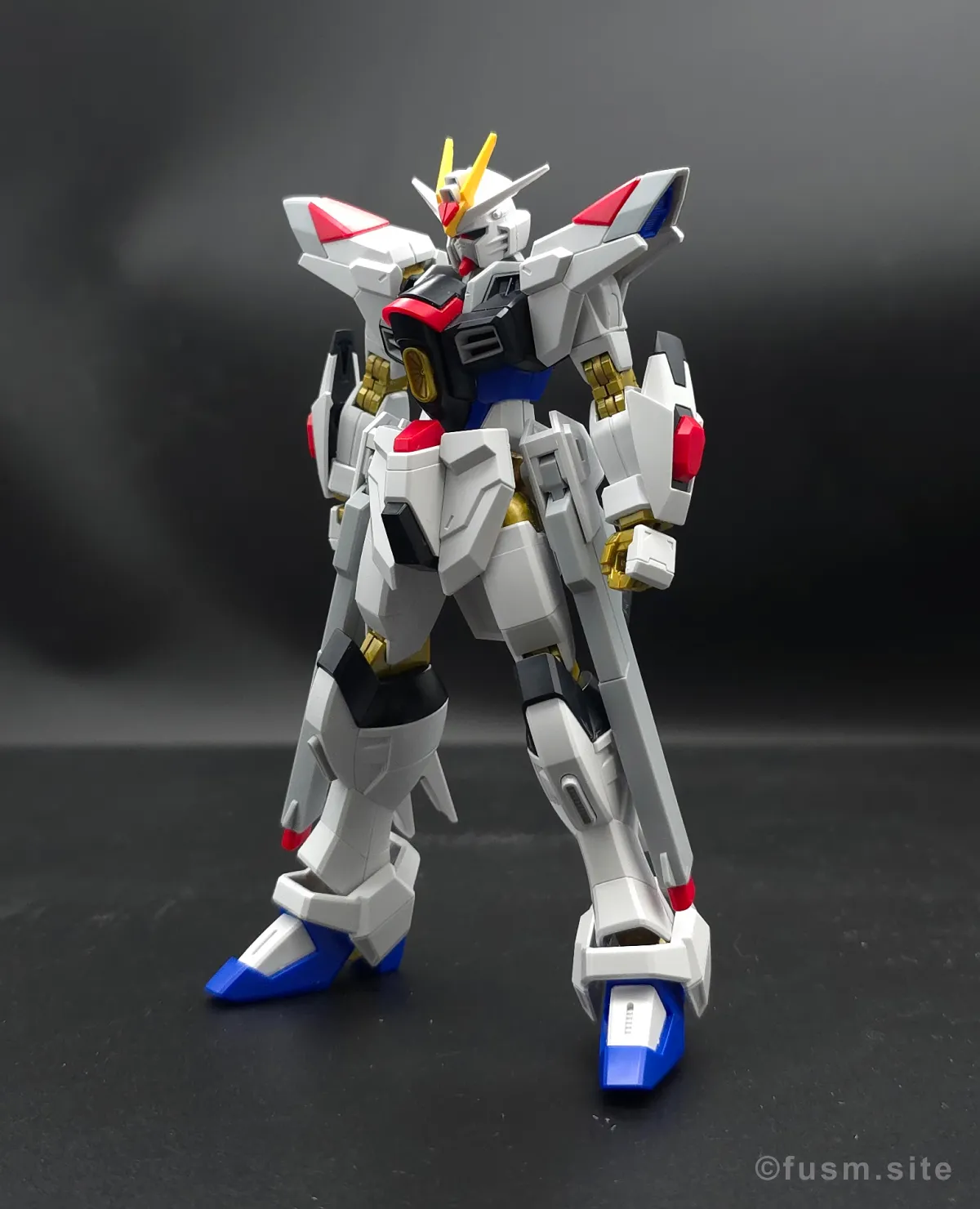 【レビュー】HG 1/144 マイティーストライクフリーダムガンダム│素組み 多角的に見た全体の外観・素組み 02