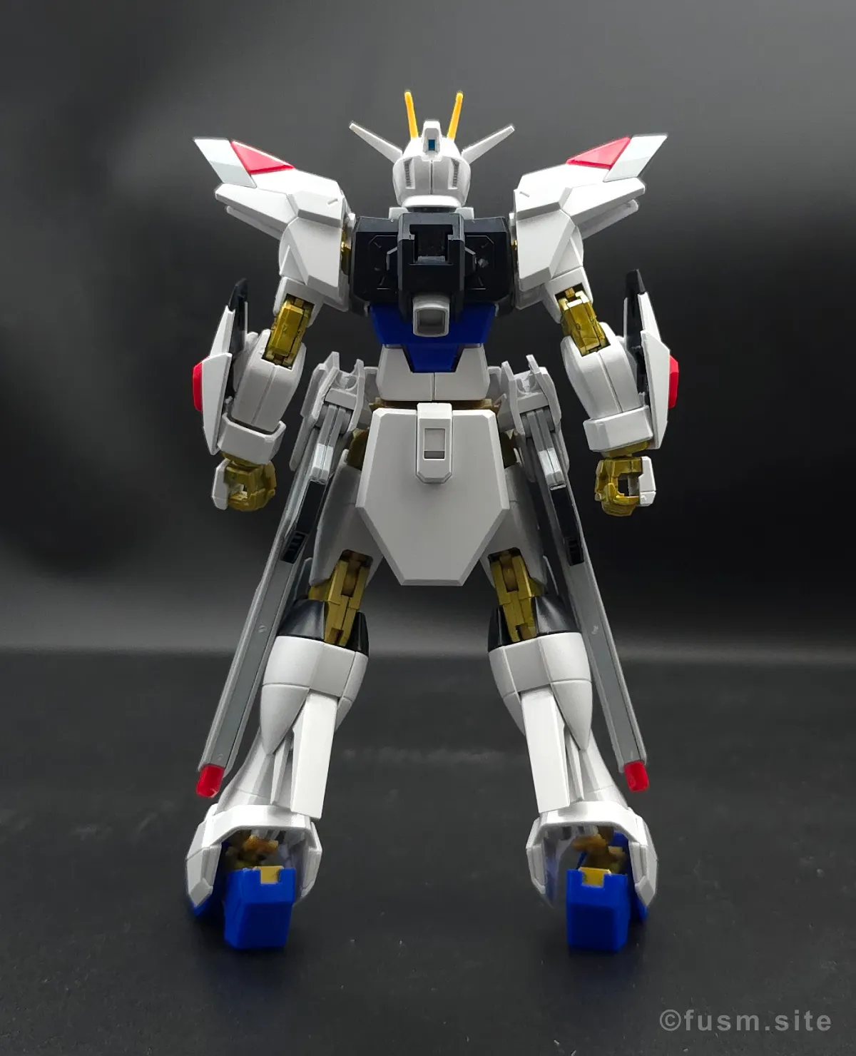 【レビュー】HG 1/144 マイティーストライクフリーダムガンダム│素組み 多角的に見た全体の外観・素組み 04