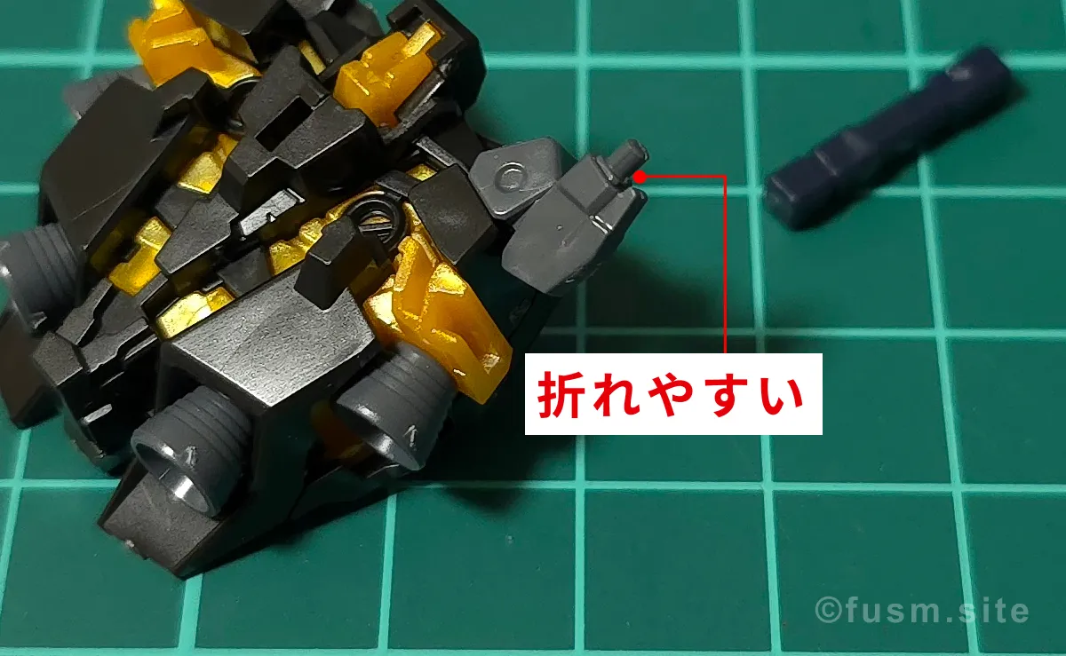 【レビュー】HGUC ユニコーンガンダム2号機 バンシィ(デストロイモード) パーツ・構造・組み立て 02