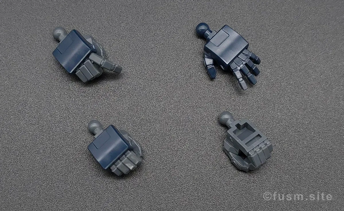 【レビュー】HGUC ユニコーンガンダム2号機 バンシィ(デストロイモード) パーツ・構造・組み立て 10