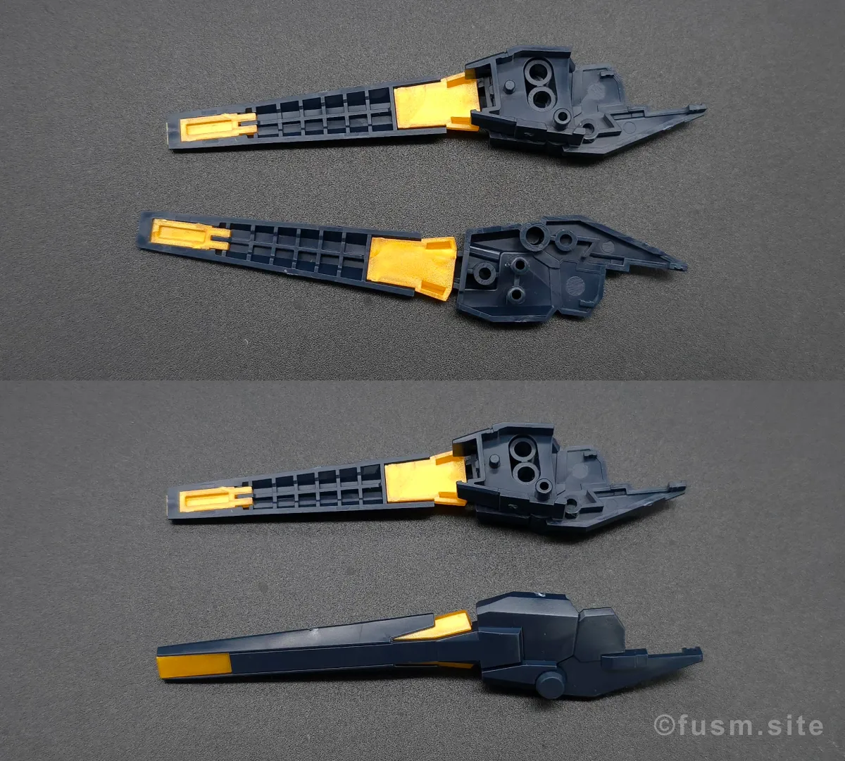 【レビュー】HGUC ユニコーンガンダム2号機 バンシィ(デストロイモード) パーツ・構造・組み立て 13