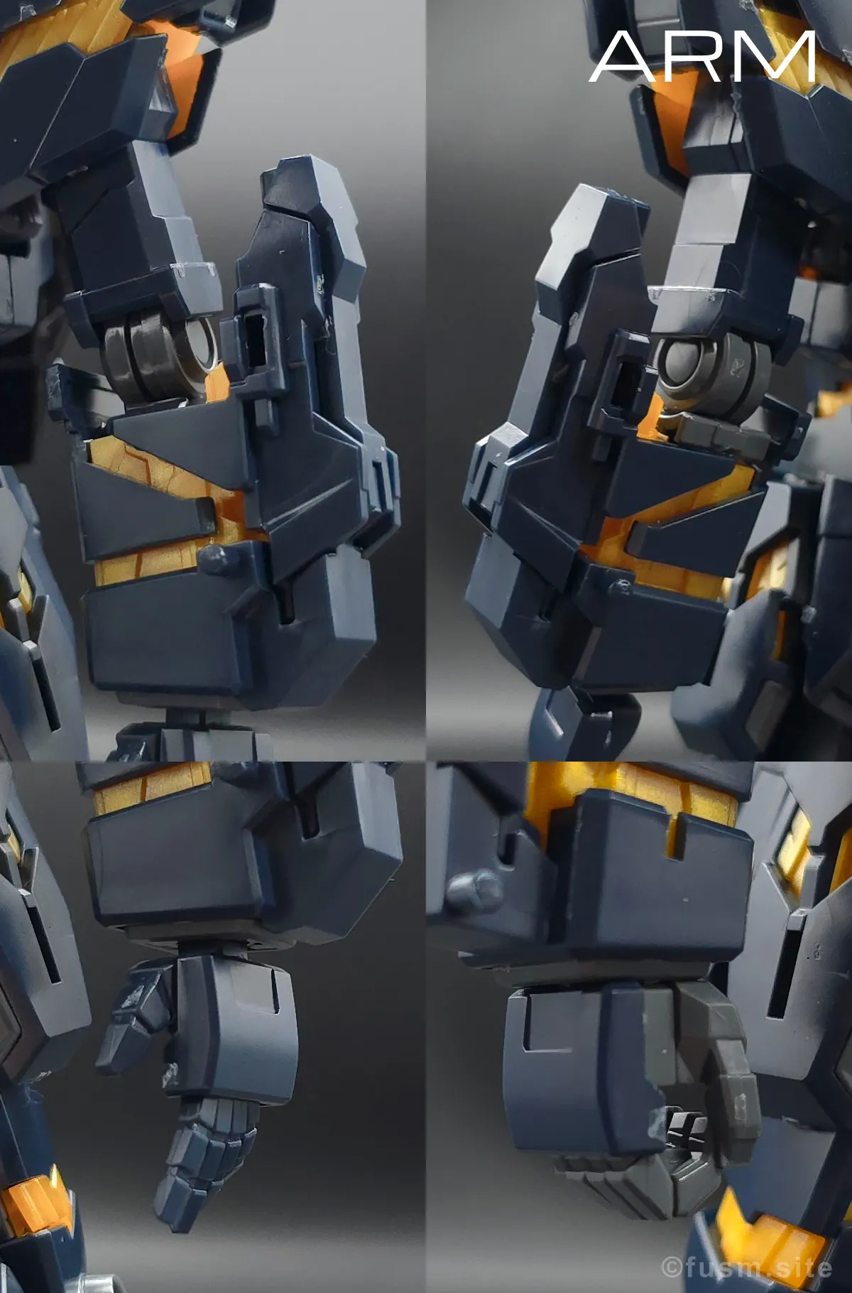 【レビュー】HGUC ユニコーンガンダム2号機 バンシィ(デストロイモード) 腕部ディテール 01