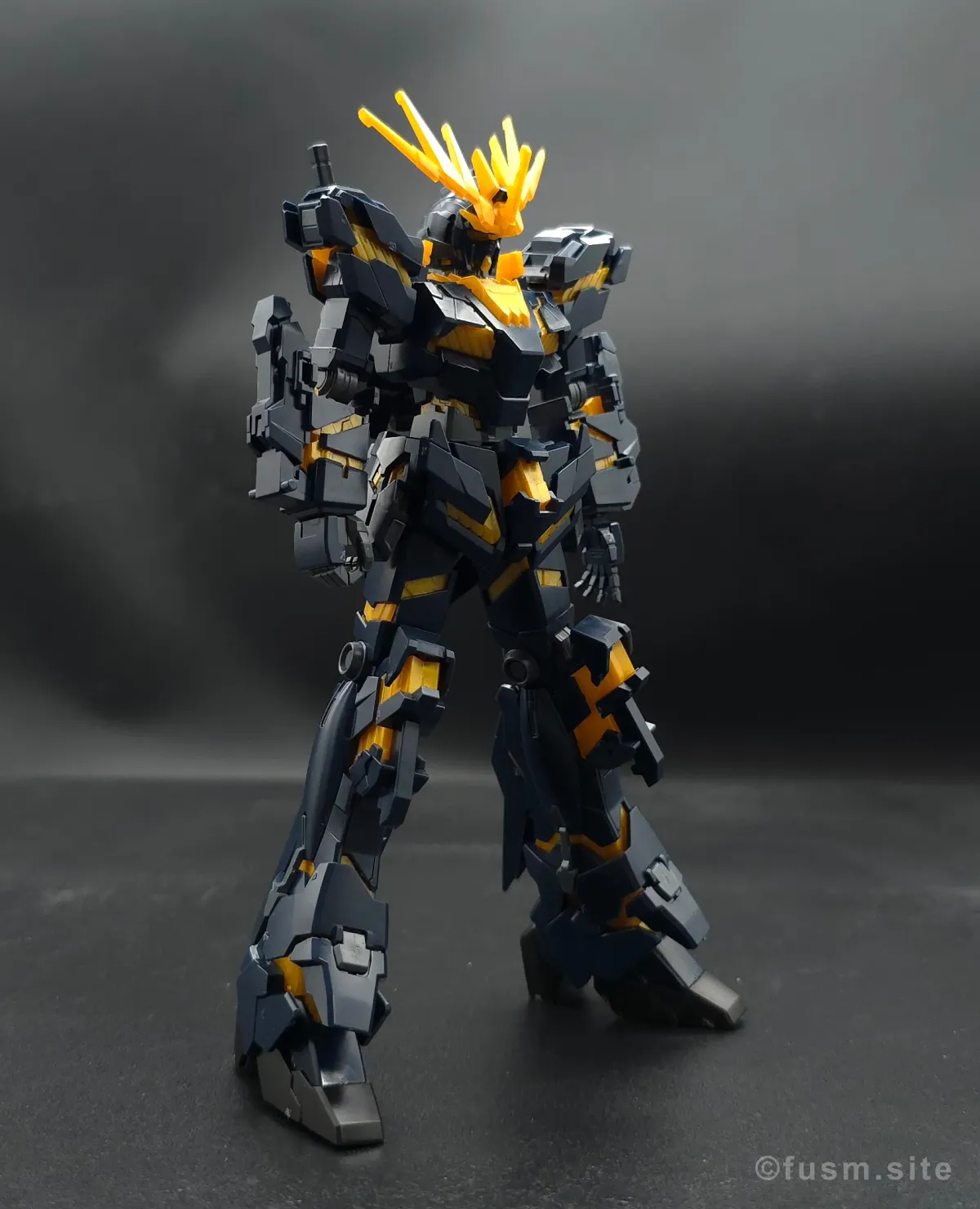 【レビュー】HGUC ユニコーンガンダム2号機 バンシィ(デストロイモード) 多角的に見た全体の外観・素組み 07