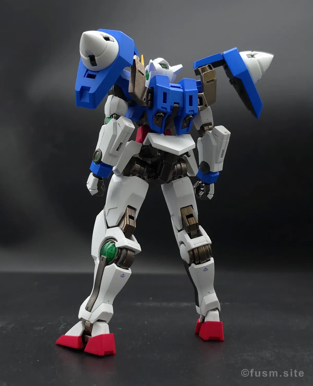 【レビュー】メタルロボット魂 ダブルオーライザー 多角的に見た全体の外観・素組み 04