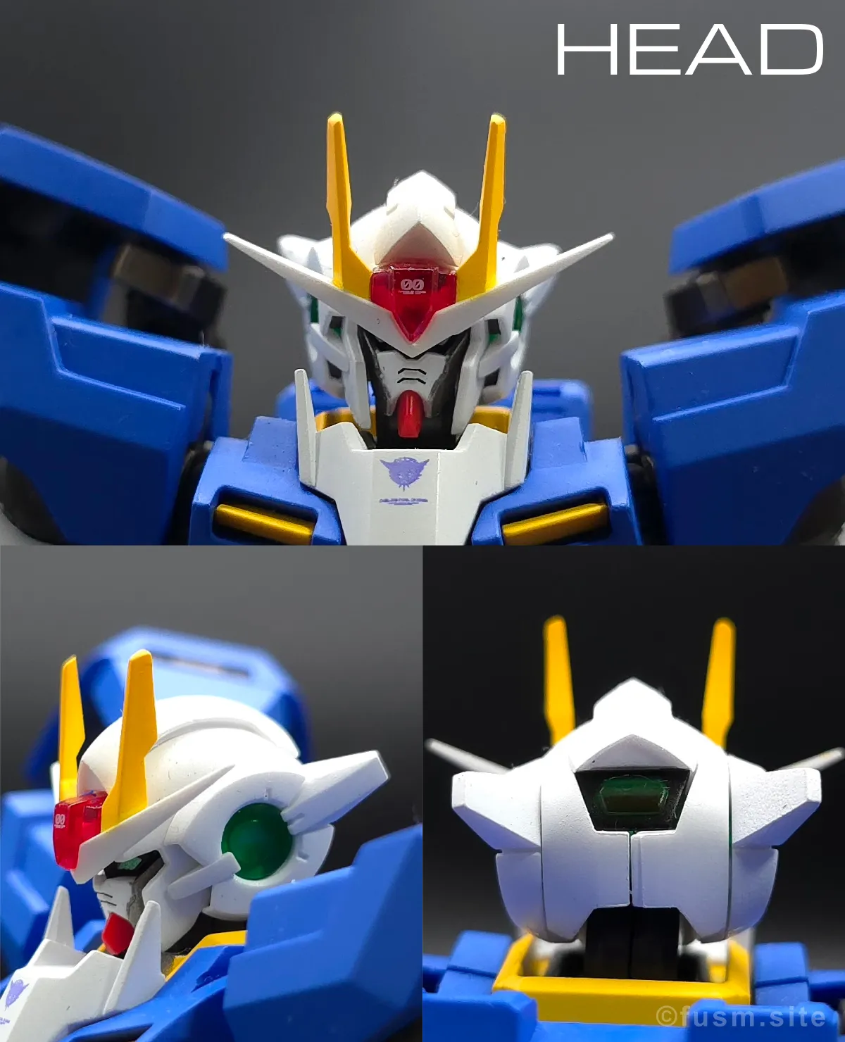 【レビュー】メタルロボット魂 ダブルオーライザー 頭部ディテール 01