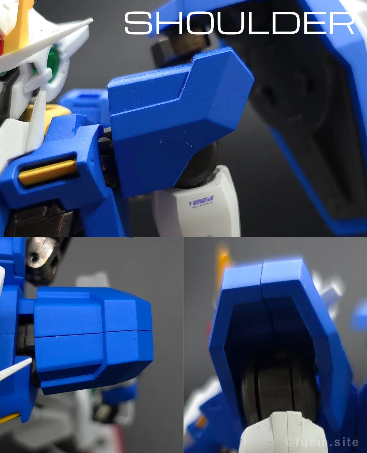 【レビュー】メタルロボット魂 ダブルオーライザー 肩ディテール 01