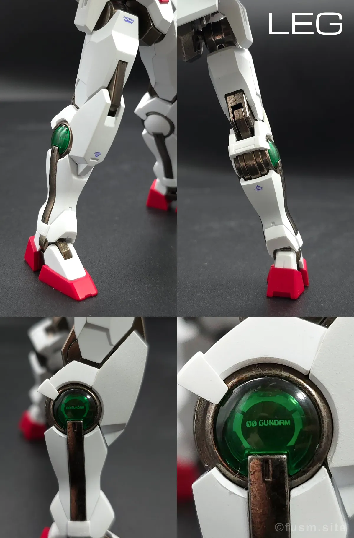 【レビュー】メタルロボット魂 ダブルオーライザー 脚部ディテール 01