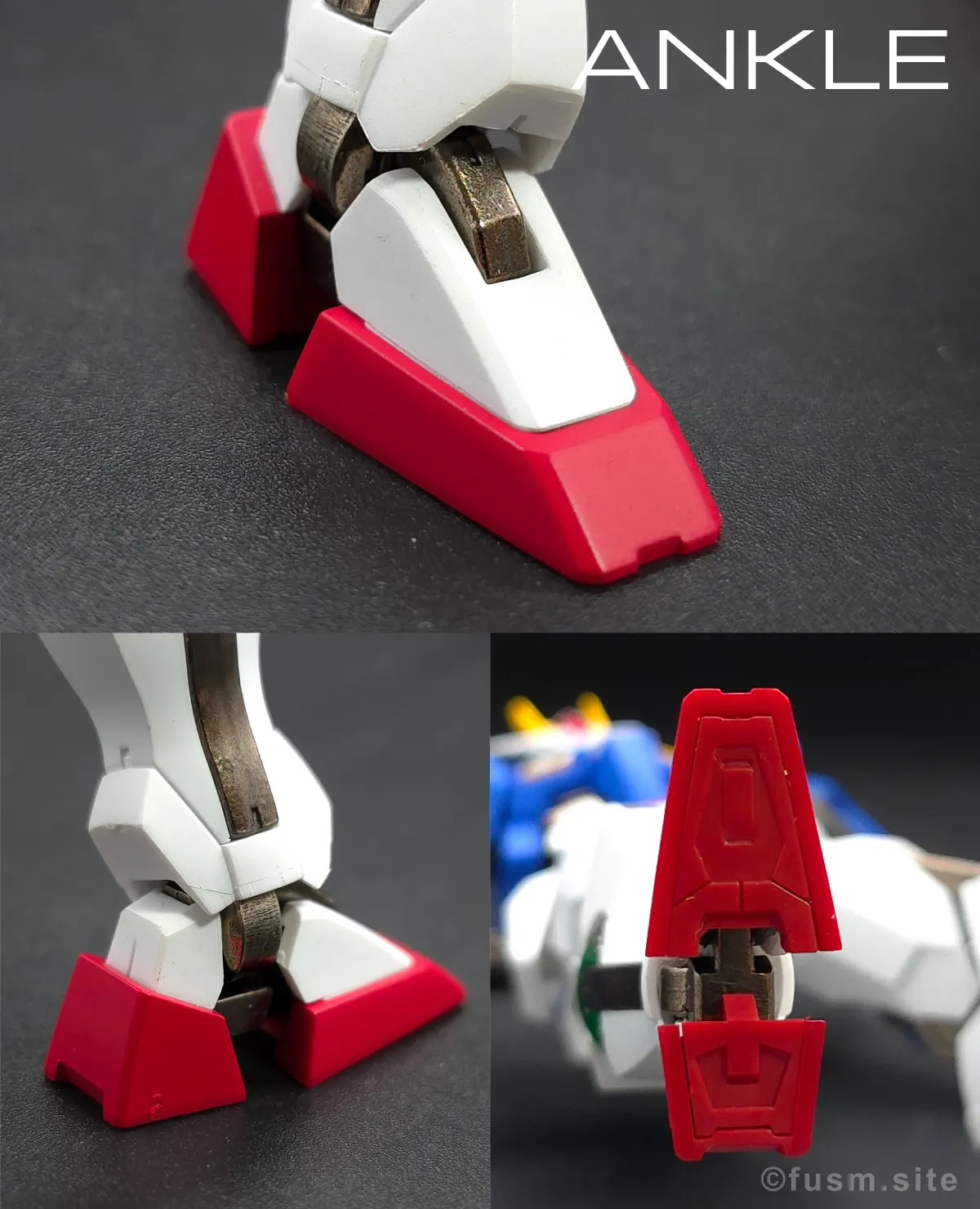 【レビュー】メタルロボット魂 ダブルオーライザー 脚部ディテール 02
