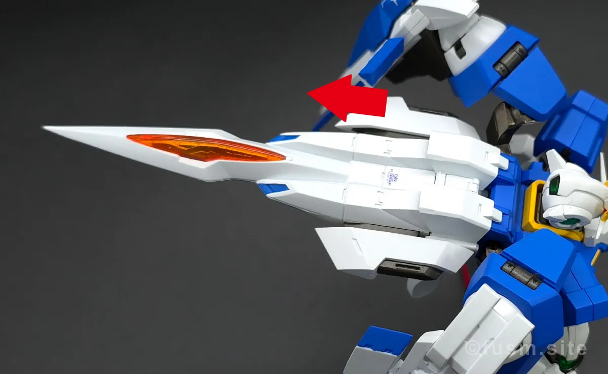 【レビュー】メタルロボット魂 ダブルオーライザー バックパックレビュー 05