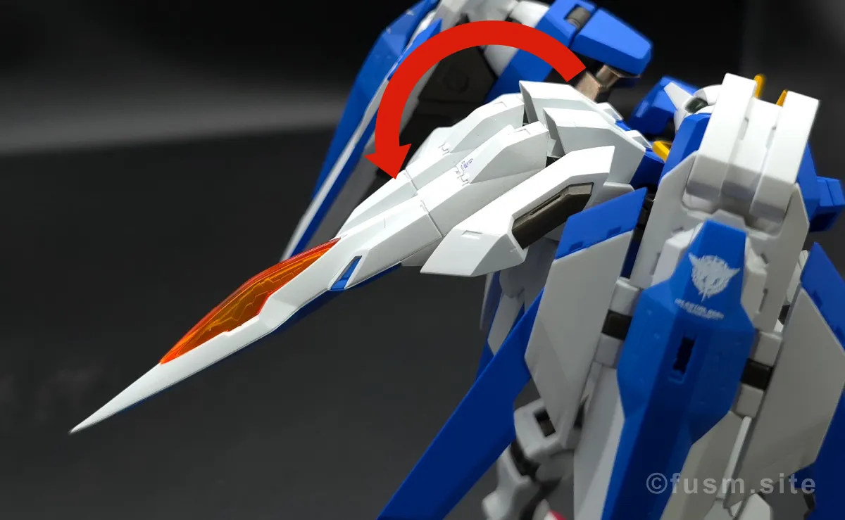 【レビュー】メタルロボット魂 ダブルオーライザー バックパックレビュー 07