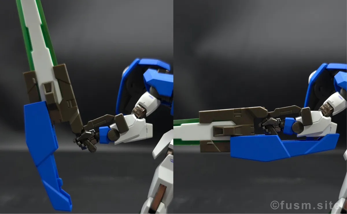 【レビュー】メタルロボット魂 ダブルオーライザー 武装 06