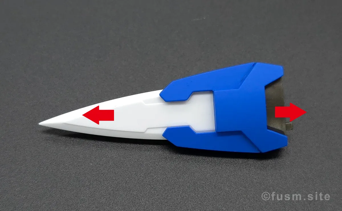 【レビュー】メタルロボット魂 ダブルオーライザー 武装 08