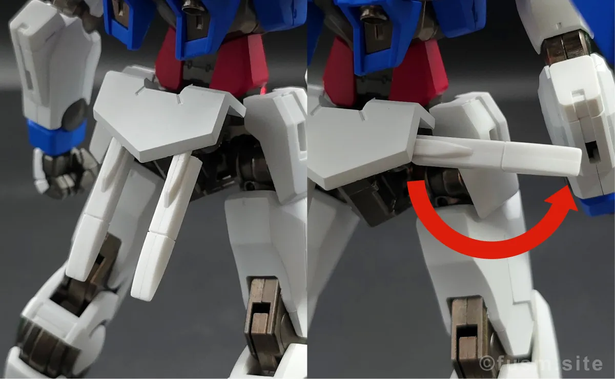【レビュー】メタルロボット魂 ダブルオーライザー 武装 12
