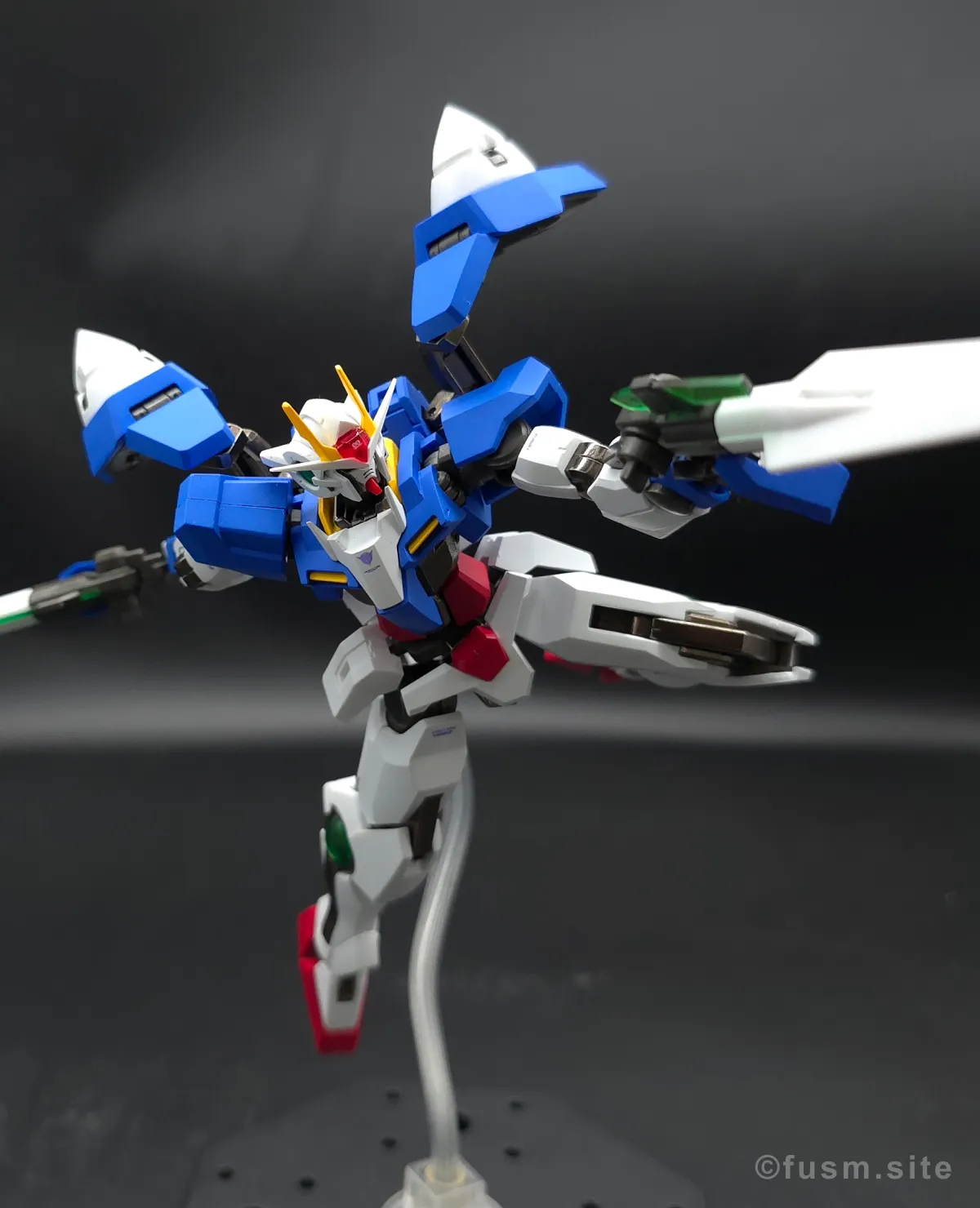 【レビュー】メタルロボット魂 ダブルオーライザー ポージング 03