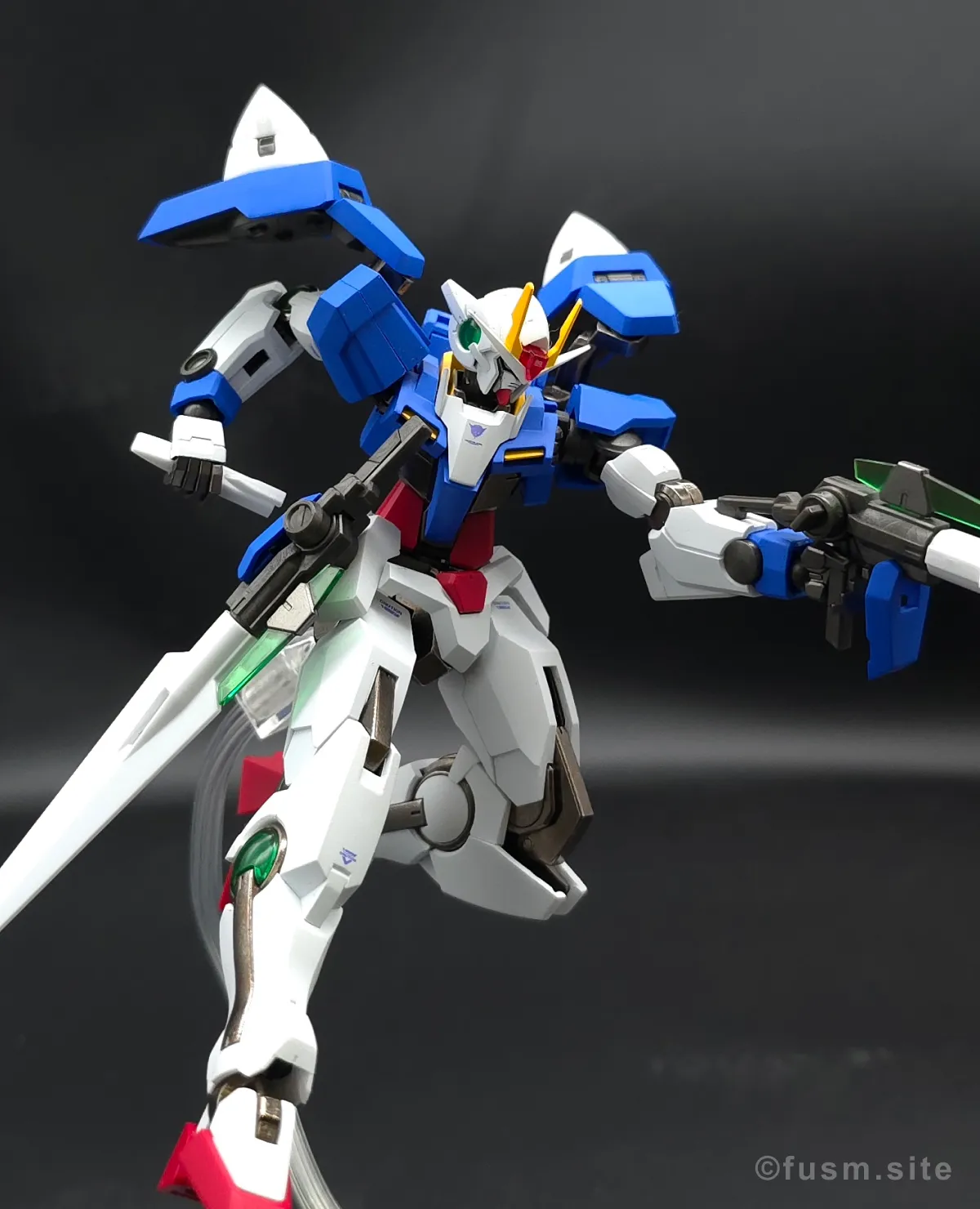【レビュー】メタルロボット魂 ダブルオーライザー ポージング 04