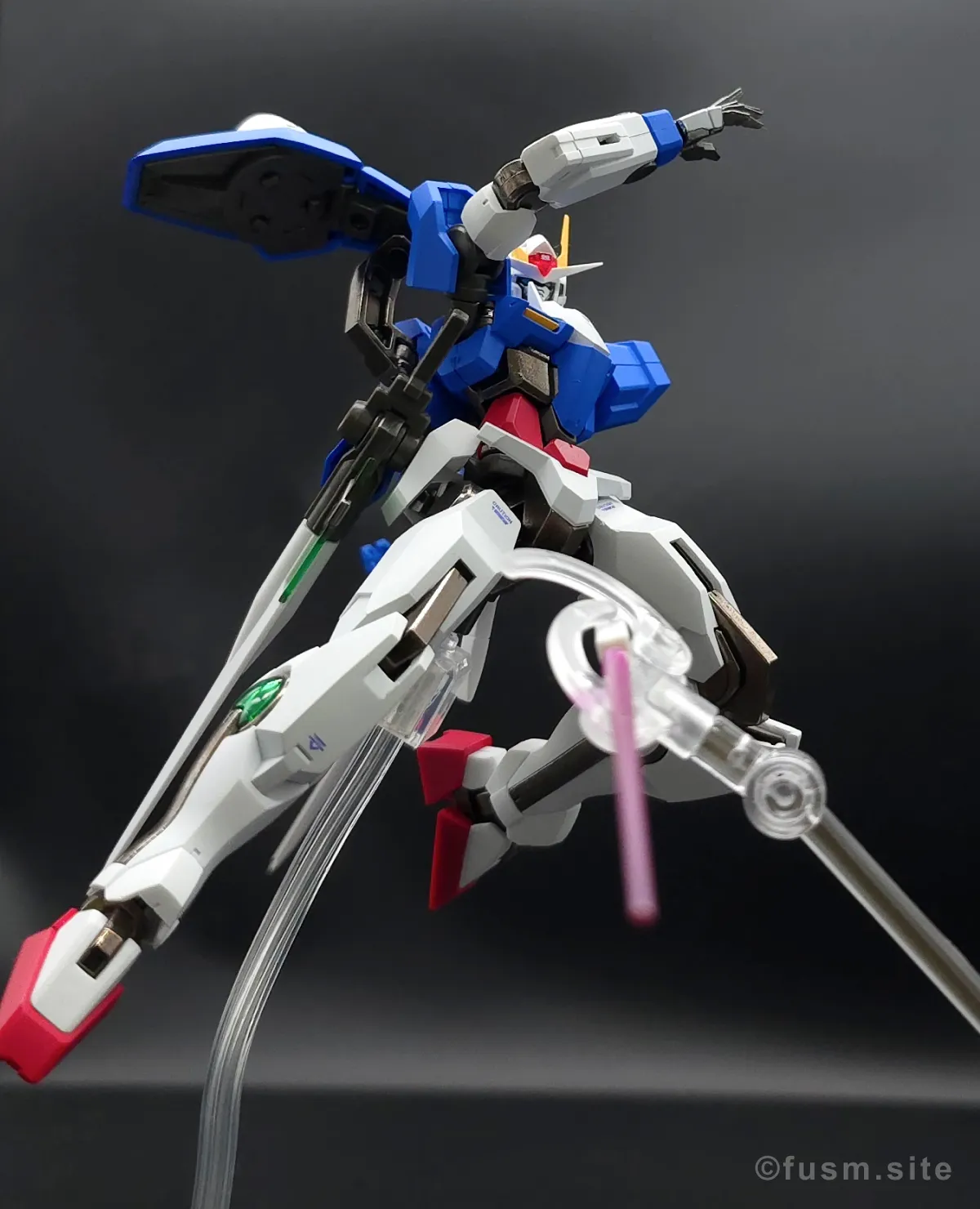 【レビュー】メタルロボット魂 ダブルオーライザー ポージング 06